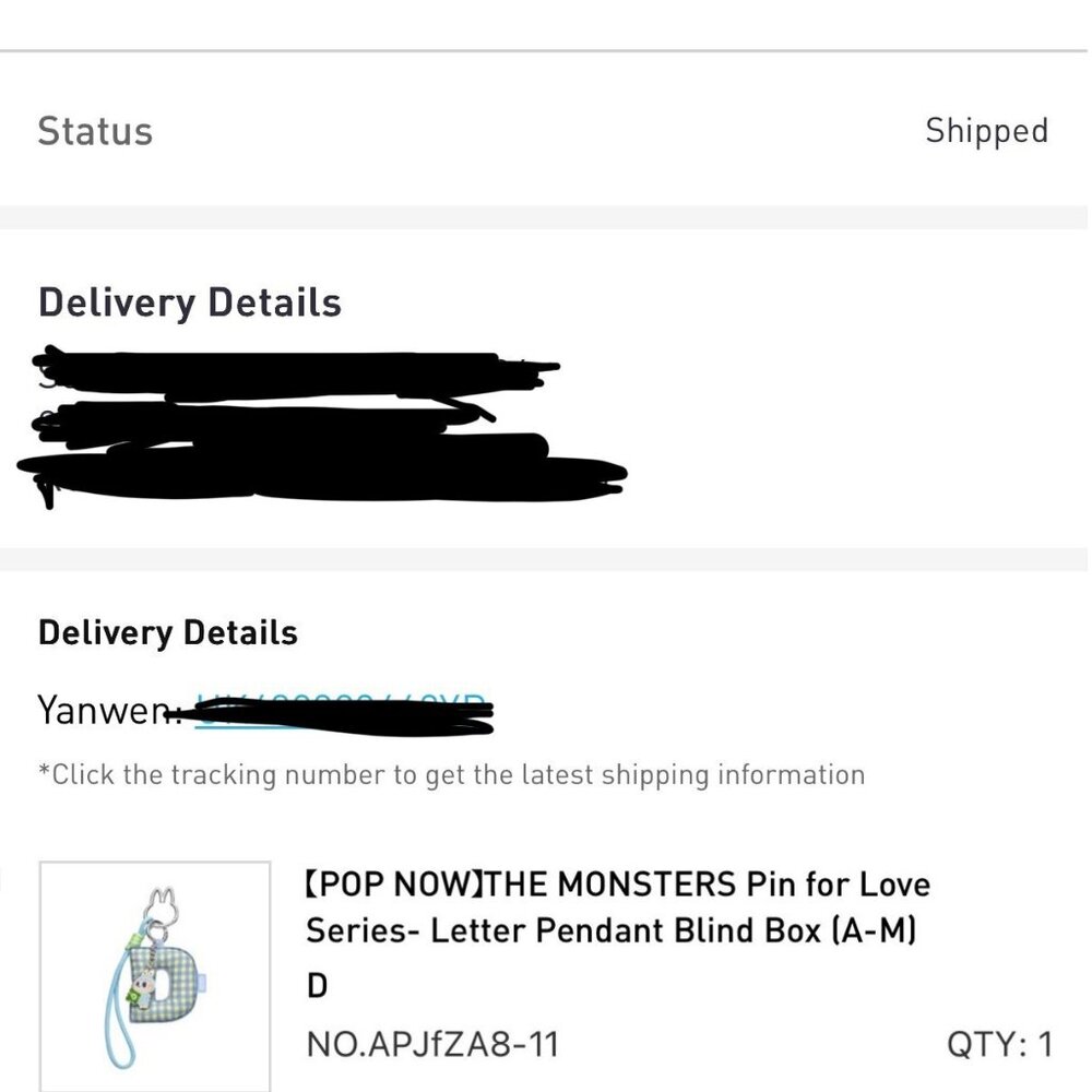 POPMART Labubu The Monsters Pin For Love Alphabet Letter Pendant Key Ring Chain - Picture 7 of 7